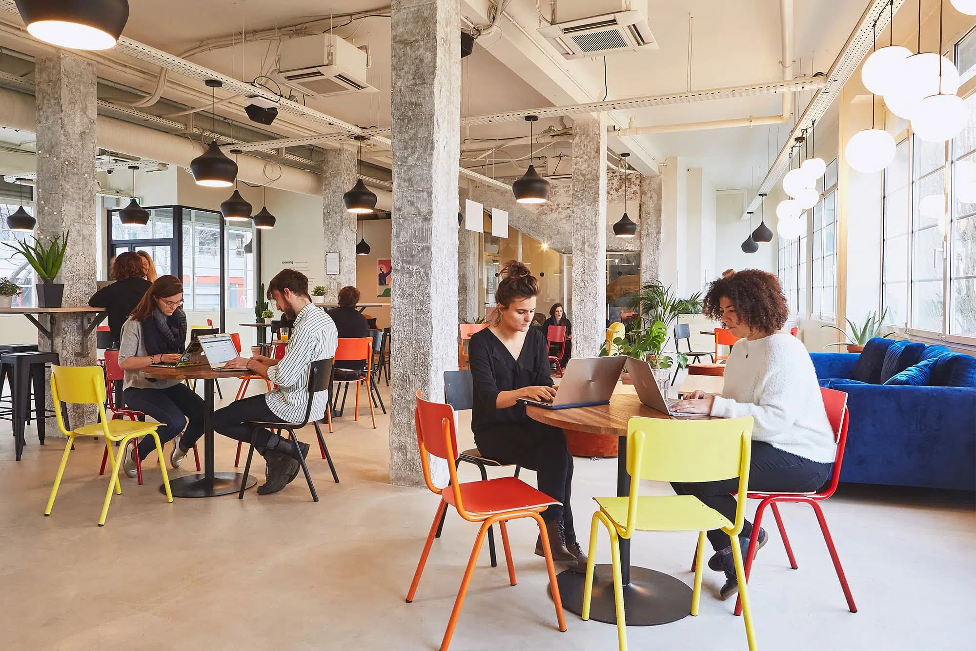 Le travail en coworking